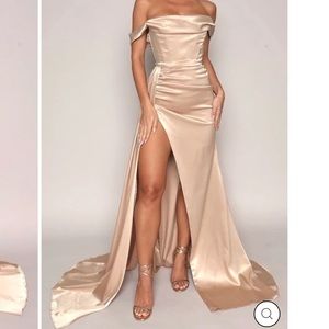 Amelie Off the Shoulder gown